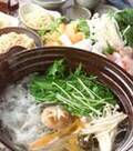「鯛シャブ鍋」の献立
