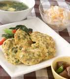 やわらかチキンピカタの献立