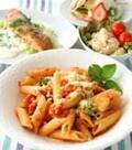 「ペンネアラビアータ」の献立