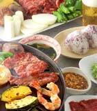 焼肉・自家製タレの献立