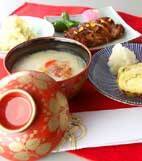 京風お雑煮の献立