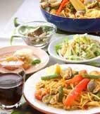 パスタパエリアの献立