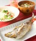 「アジの塩焼き」の献立