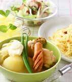 キャベツのスープ煮の献立