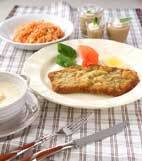 ミラノカツレツの献立