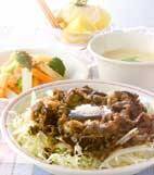 牛肉ソース炒めの卵とじの献立