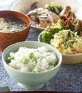 「枝豆ご飯」の献立