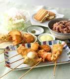 お祝レンジ赤飯の献立