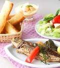 「アジのハーブ焼き」の献立