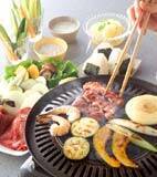 鉄板焼肉の献立