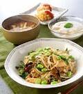「春雨の中華炒め」の献立