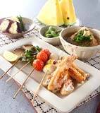 手羽中の塩焼きの献立