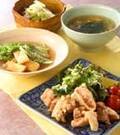 「鶏の唐揚げ」の献立