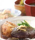 ナスの含め煮の献立