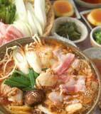 豚キムチのあったか鍋の献立