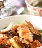 手羽先のこっくり煮の献立