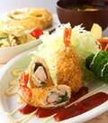 「ささ身巻きエビフライ」の献立
