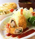 ささ身巻きエビフライの献立