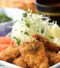 「カキフライ・タルタルで」の献立