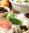 お造り盛り合わせの献立