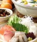 「お造り盛り合わせ」の献立