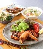 鶏肉の和風オーブン焼きの献立