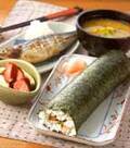 「節分の巻き寿司(恵方巻き)」の献立