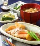 メバルの煮つけの献立