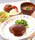 「ハンバーグ・Eレシピ風」の献立