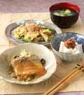 「サバのみそ煮」の献立