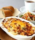 チキンマカロニグラタンの献立