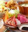 お造り盛り合わせの献立