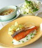 鮭ソテーさっぱりソースの献立