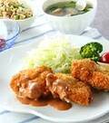 「チーズ入りチキンカツ」の献立