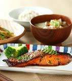 鮭の木の芽焼きの献立
