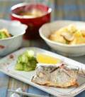 「サバの塩焼き・酢の物添」の献立