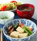 「高野豆腐の煮物」の献立