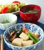 高野豆腐の煮物の献立