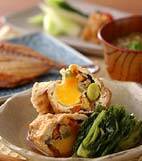 油揚げの袋煮の献立