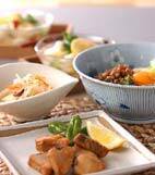 カツオの竜田揚げの献立