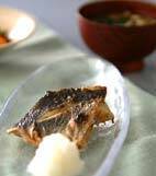 スズキの塩焼きの献立