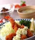 「エビフライ・タルタル添」の献立