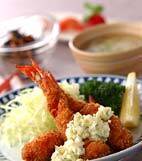 エビフライ・タルタル添の献立