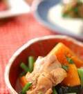 「鶏肉とカボチャの煮物」の献立