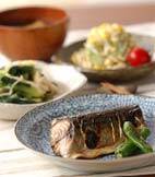 サバのみそ焼きの献立