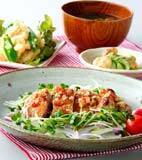 チキンの南蛮漬けの献立