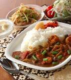 マイルドエビカレーの献立