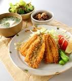サクサク食感！イワシのフライの献立