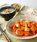 「厚揚げとエビのチリ炒め」の献立