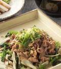 「豚肉のマヨ炒め」の献立